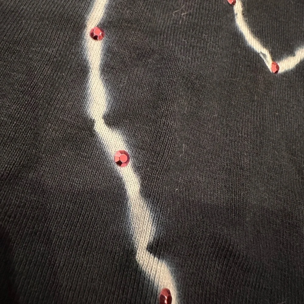 *Vintage* Denny’s!  Zinnias Navy Blue Dress - Picture 4 of 11